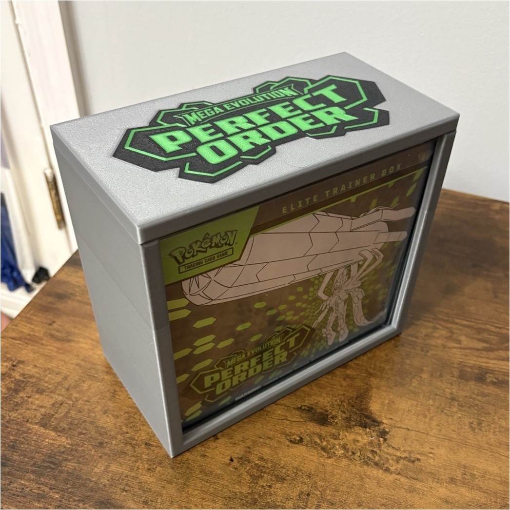 Pokémon Mega Evolution Perfect Order high quality themed elite trainer box case