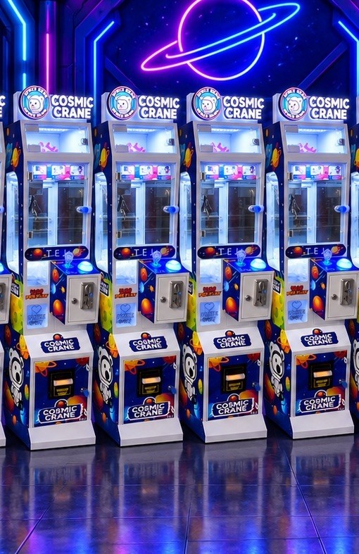 4PACK TEJ Cosmic Crane Claw Mini Space Galaxy Machine