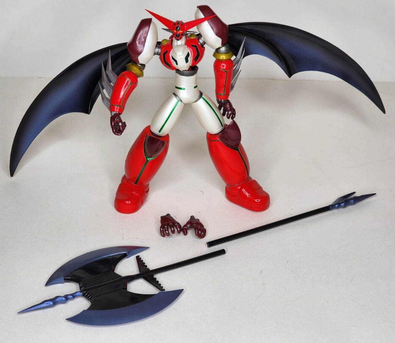 Shin Seiki Gokin Shin Getter 1 chogokin Red Version SG-01 Aoshima Used Shin Seiki Gokin Shin Getter 1 chogokin Red Version SG-01 Aoshima Used