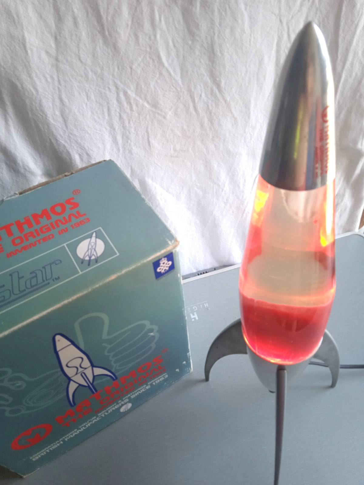 Original MATHMOS TELSTAR Lava Lamp | SALE LAST CHANCE | Original Box