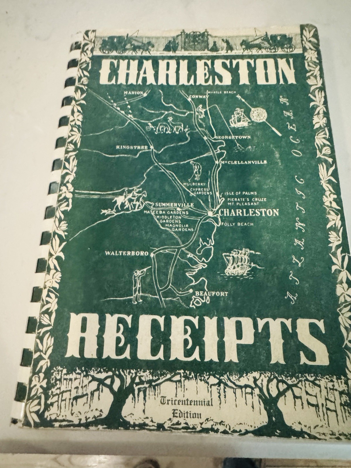 Charleston Receipts Cookbook Tricentennial Edition 1670–1970 Junior League