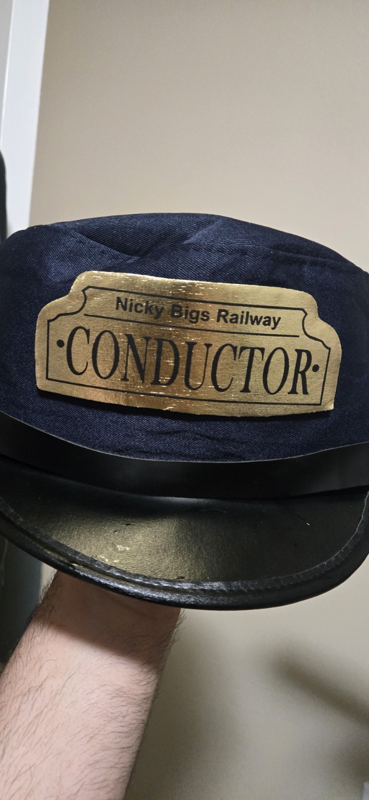 Nicky Bigs Railway Conductor Hat