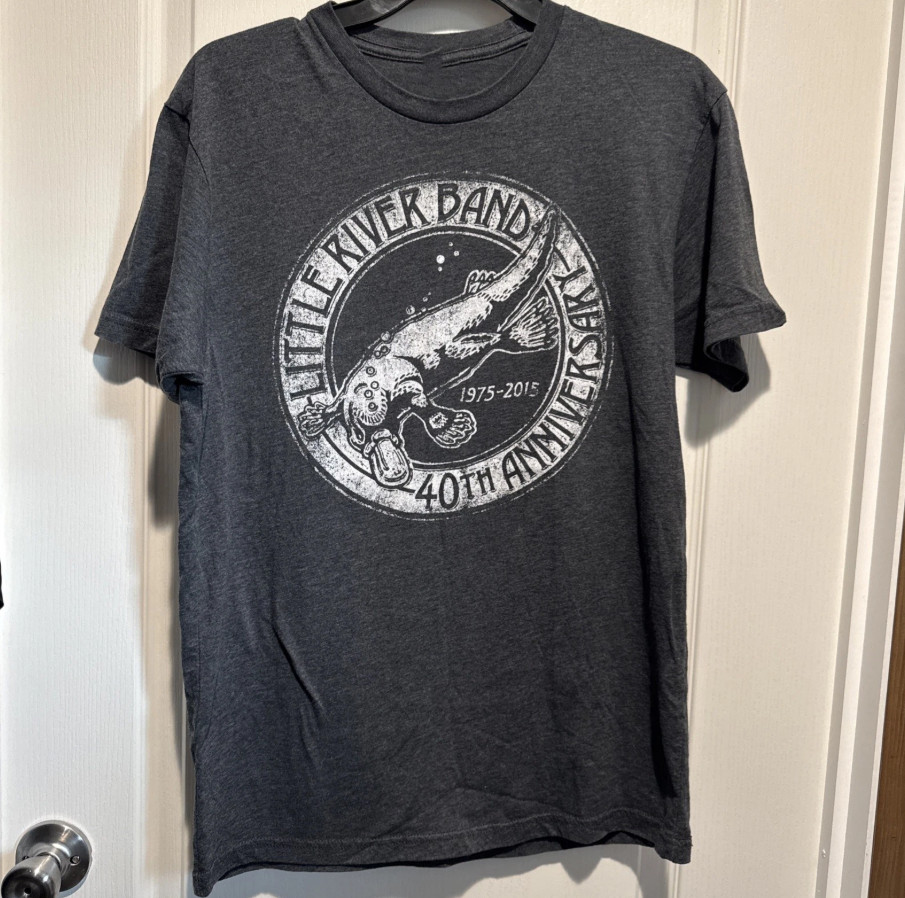 40th Anniversary Little River Band Graphic Print Unisex Tee Shirt UU1506