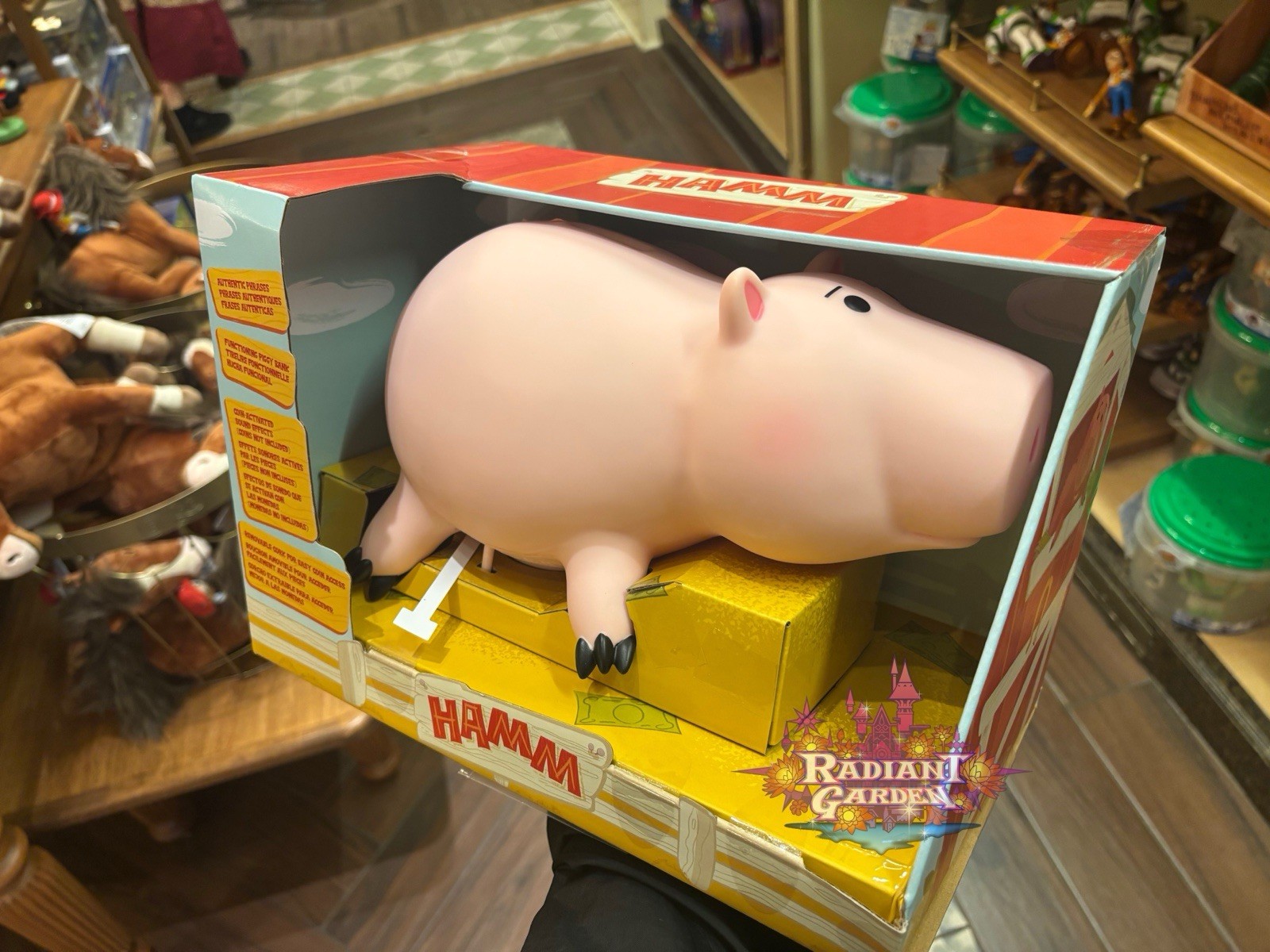 2026 Disney Parks Toy Story 5 Hamm Talking Piggy Bank NEW IN HAND 2026 Disney Parks Toy Story 5 Hamm Talking Piggy Bank NEW IN HAND