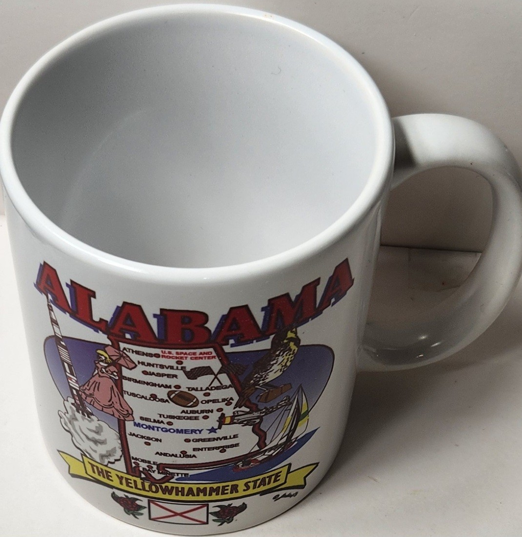 11oz Collectible Premium Mug Featuring Alabama \