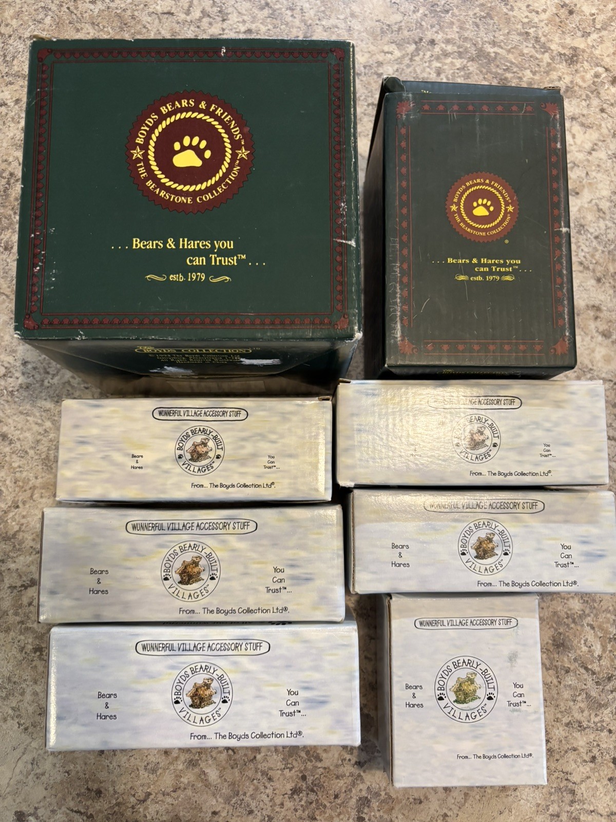 Reserved Lot Boyds Bears Collectibles 8 Pieces NIB