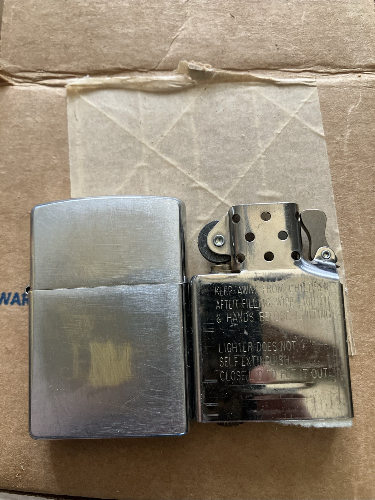 2002 zippo lighter