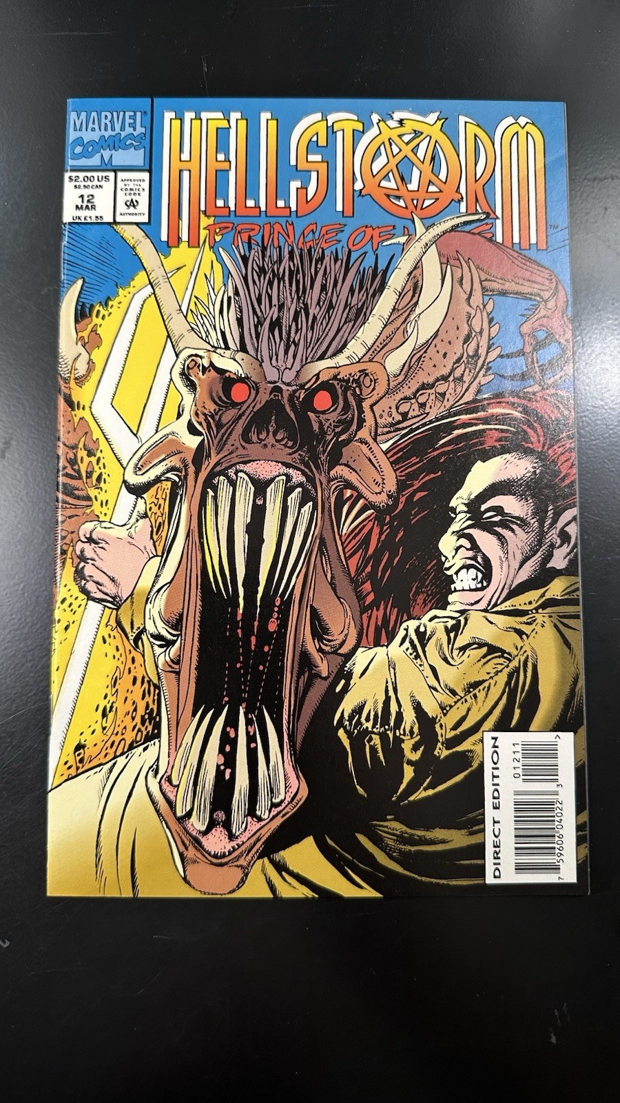 Hellstorm Prince of Lies #12 Warren Ellis Story Marvel Comics 1994 HIGH GRADE Hellstorm Prince of Lies #12 Warren Ellis Story Marvel Comics 1994 HIGH GRADE