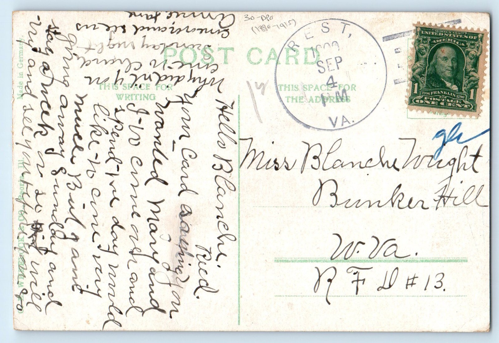 Stonewall Jacksons Headquarters Winchester VA DPO (1880-1915) Rest VA Postcard Stonewall Jacksons Headquarters Winchester VA DPO (1880-1915) Rest VA Postcard