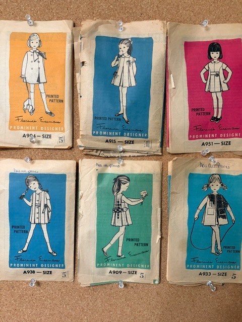 OOP RARE VTG 6 FLORENCE EISEMAN PATTERNS VOGUE / BUTTERICK/SIMP SIZE 5 LOT A OOP RARE VTG 6 FLORENCE EISEMAN PATTERNS VOGUE / BUTTERICK/SIMP SIZE 5 LOT A