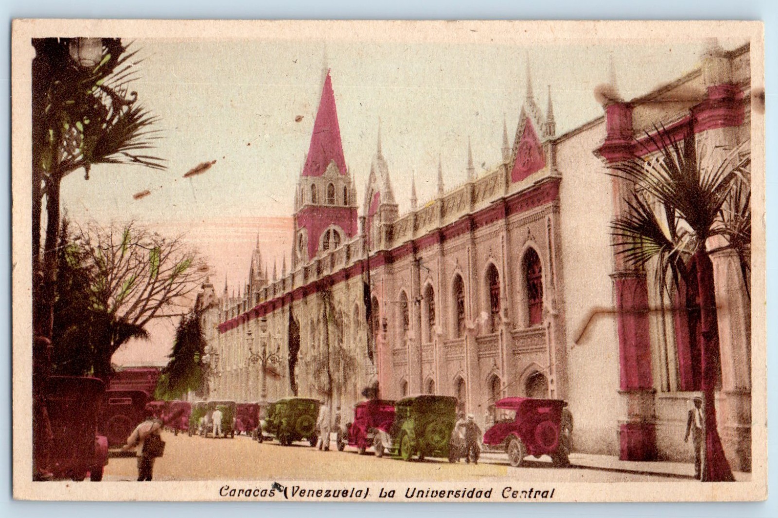 Caracas Venezuela Postcard The University Central 1935 Vintage Posted Caracas Venezuela Postcard The University Central 1935 Vintage Posted