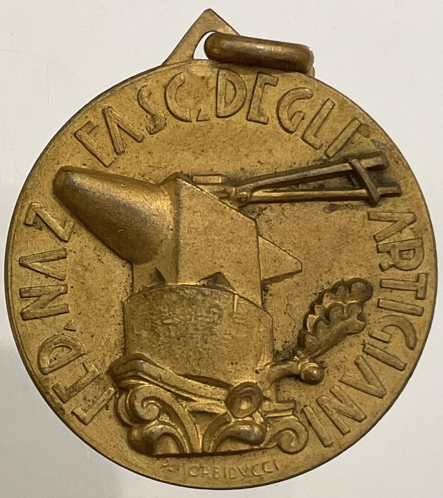 VENTENNIO ROMA FEDERAZIONE AUTONOMA ARTIGIANI D’ITALIA MEDAGLIA OPUS MORBIDUCCI VENTENNIO ROMA FEDERAZIONE AUTONOMA ARTIGIANI D’ITALIA MEDAGLIA OPUS MORBIDUCCI