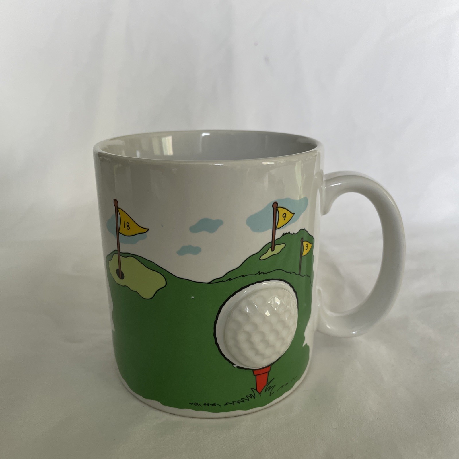 Vintage Russ Golf Mug, Item No. 8990