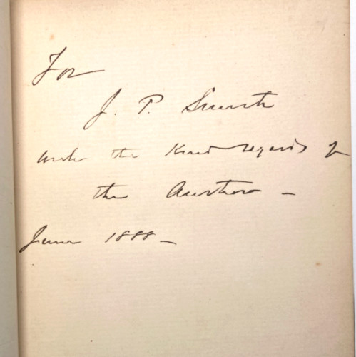 1880 Stonewall Jackson Valley Campaign SIGNED William Allan to Aide J.P. Smith