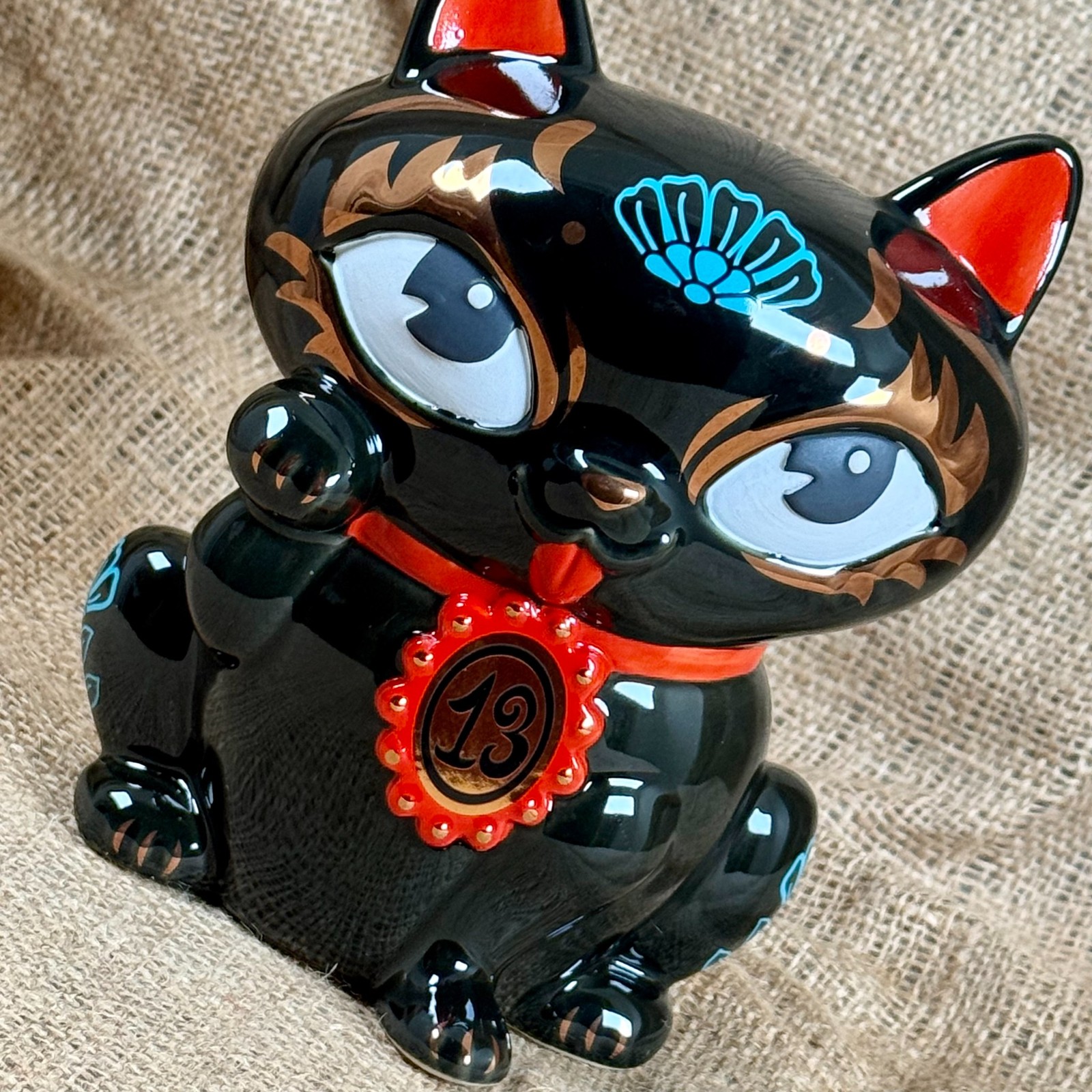 Kapu Unlucky Kitty Tiki Mug Artist Miss Fluff Tiki Farm Japanese Maneki Neko NIB Kapu Unlucky Kitty Tiki Mug Artist Miss Fluff Tiki Farm Japanese Maneki Neko NIB