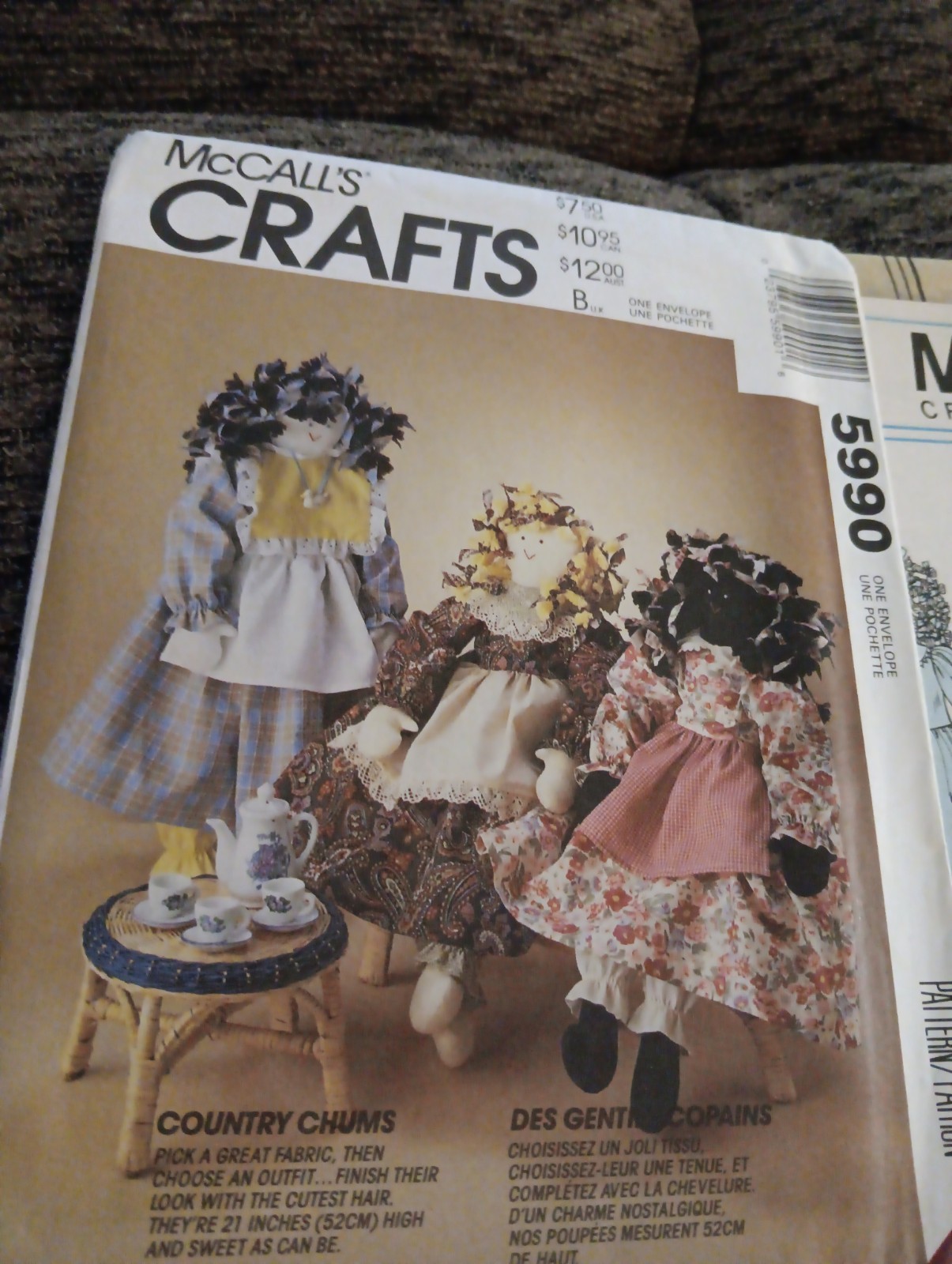 Vtg. McCall's Crafts #5990 21