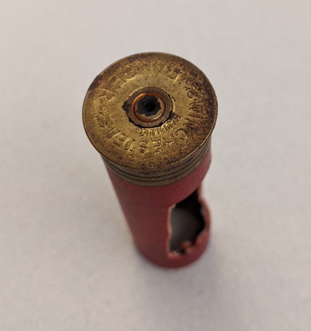 Vtg 1960s Boy Scout Neckerchief Slide - Winchester Ranger Blank Shell Casing Vtg 1960s Boy Scout Neckerchief Slide - Winchester Ranger Blank Shell Casing