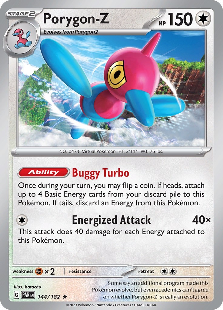 Porygon-Z Holofoil [PAR - 144/182]