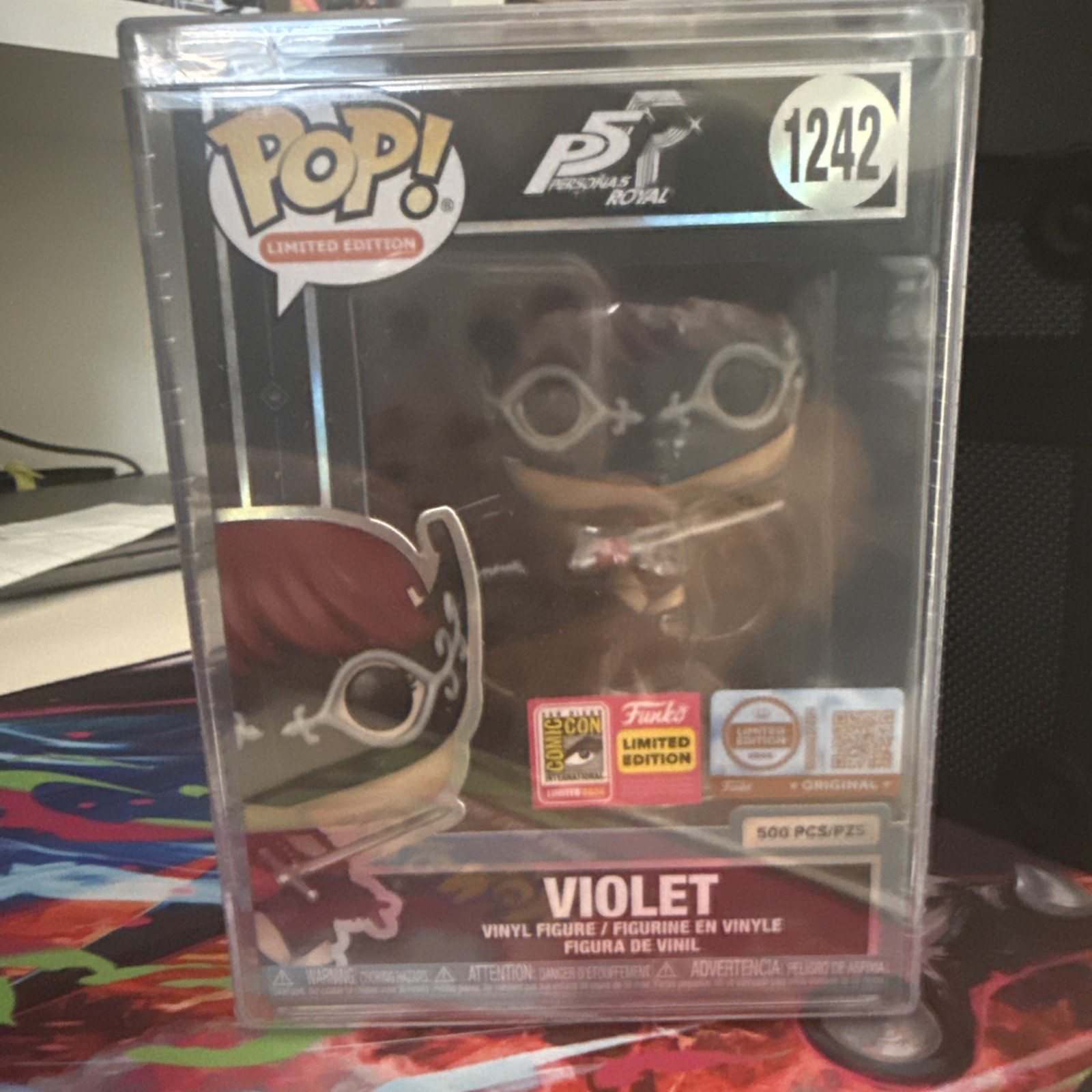 SDCC EXCLUSIVE 2026 Funko Pop Persona 5 Violet LE 500 CON STICKER *IN HAND*