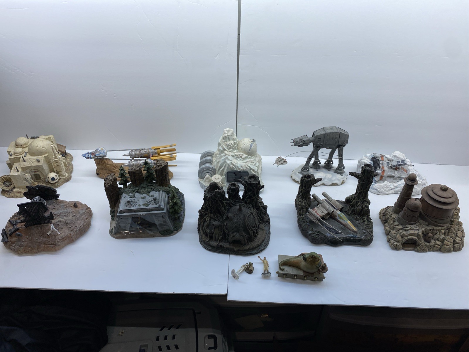 HUGE Star Wars Hawthorne Village Lot Used READ DESCRIPTION