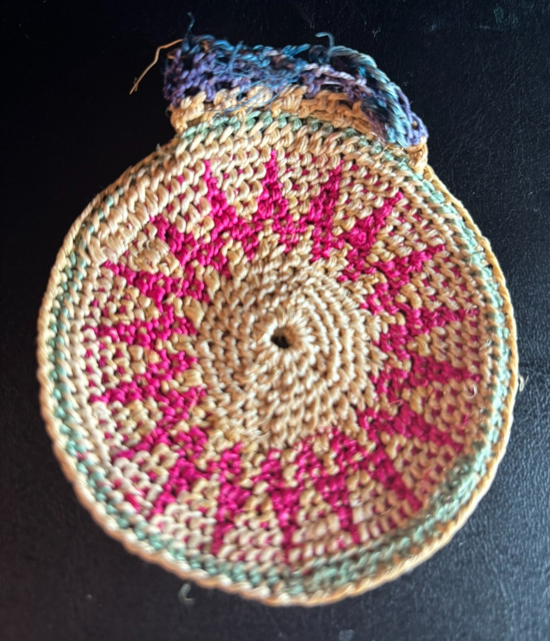 Vintage Mayan Tapestry Crochet Wool Bolsita Miniature Coin Purse 3 Vintage Mayan Tapestry Crochet Wool Bolsita Miniature Coin Purse 3