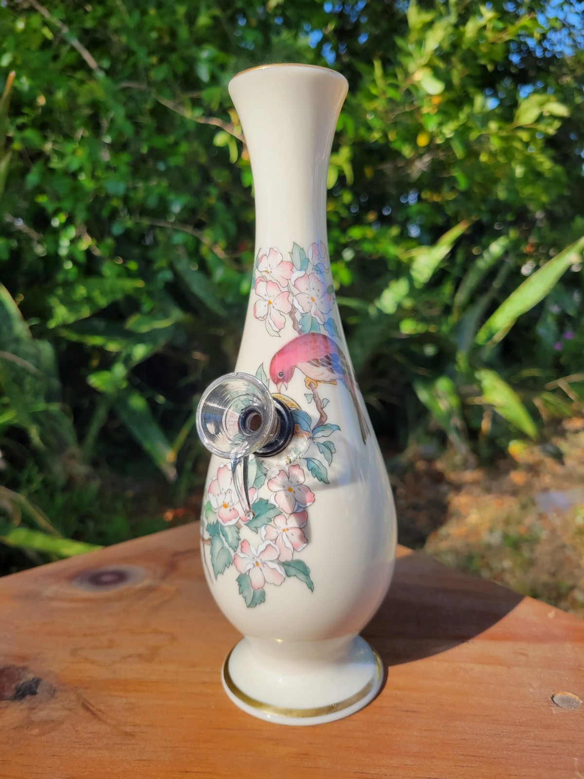 Lenox Bud Vase Bong - \