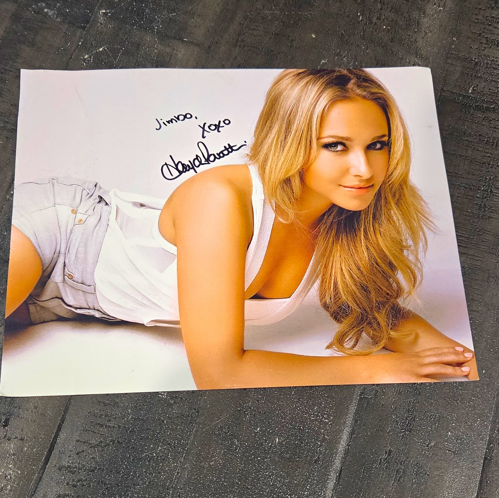 Hayden Panettiere Signed Autographed Photo Original, Not Authenticated Hayden Panettiere Signed Autographed Photo Original, Not Authenticated