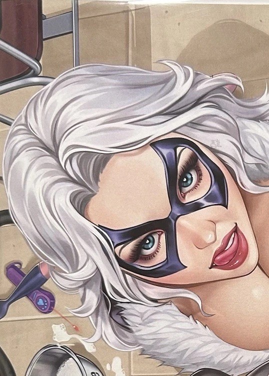 Sling Blade Comics #1 HeadGames🔥 Black Cat Catwoman 🔥 Mya Terak CVR A LTD 100