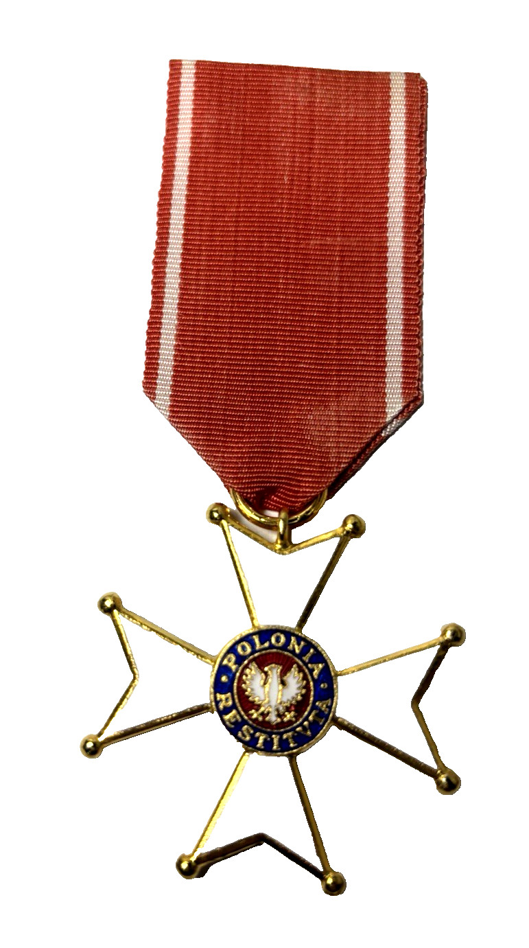Poland Order of Polonia Restituta 5th Class Knight\'s Cross Polish Decoration