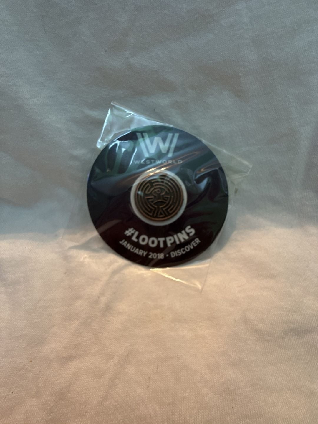 Collector Pin: WESTWORLD LOOTPINS - JANUARY 2018 - DISCOVER
