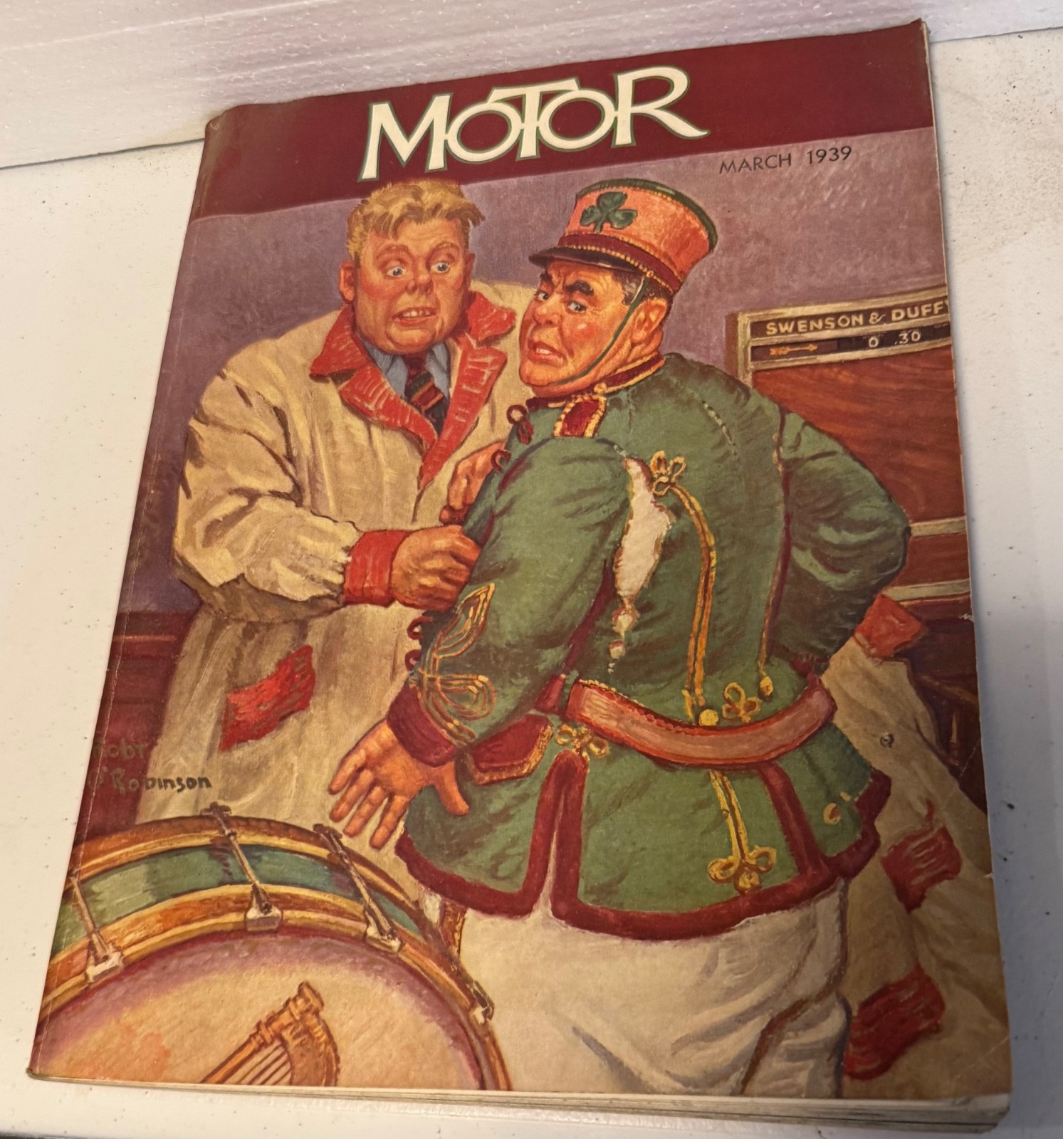 Vintage MOTOR Magazine-March 1939
