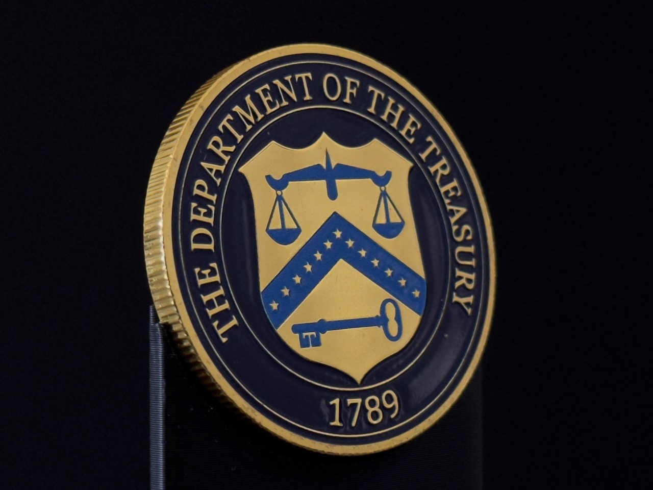 U.S. Department of the Treasury Challenge Coin U.S. Department of the Treasury Challenge Coin