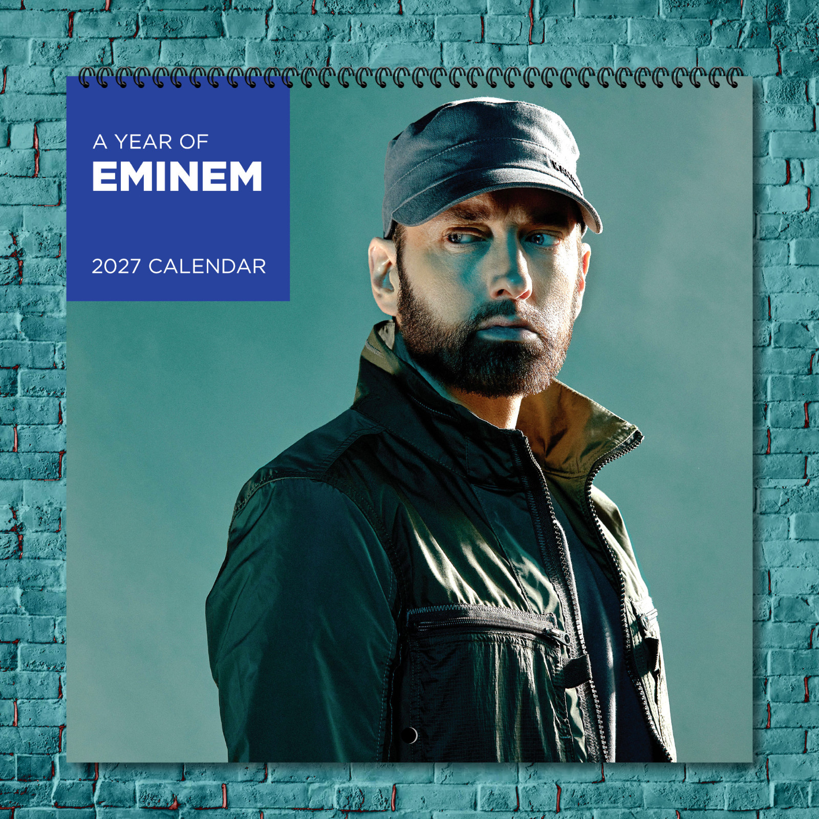 Eminem 2027 Wall Calendar 12 Month Celebrity Photo Fan Collectible
