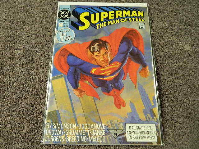 DC Comics SUPERMAN The Man Of Steel #1-134 + An. & Mini #1-6 - You Pick Issues