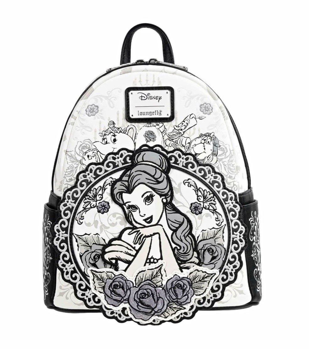 NWT Loungefly Belle Sketch Mini Backpack Entertainment Earth Limited Edition OBO