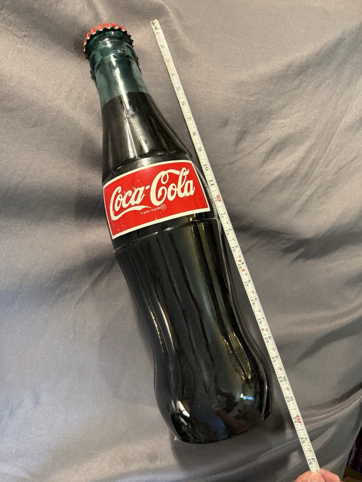 LARGE Oversized Vintage Coca Cola Bottle Coke Advertising Store Display LARGE Oversized Vintage Coca Cola Bottle Coke Advertising Store Display