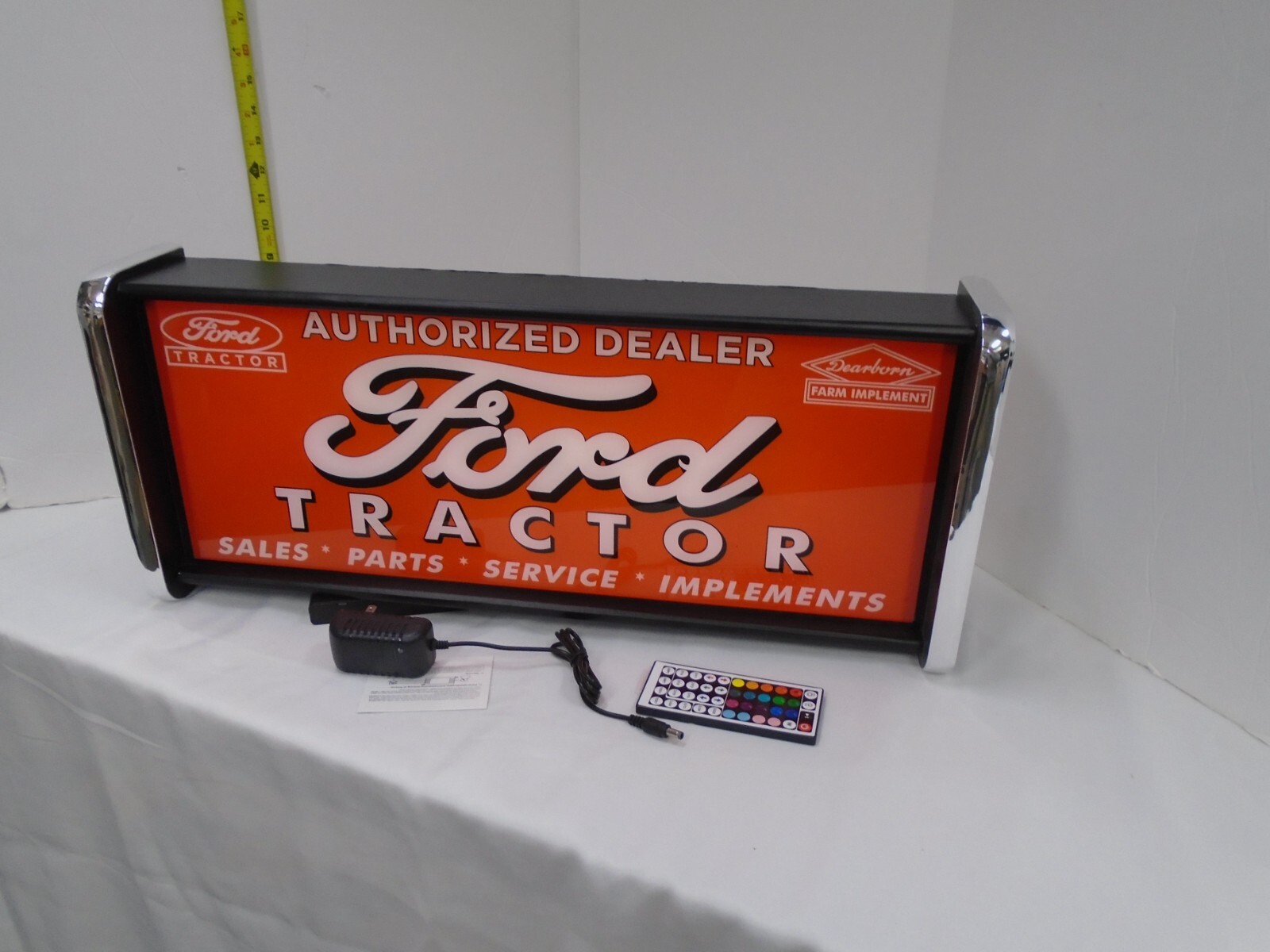 Ford Tractor Dealer LED Display lighted sign lightbox Wall Hanging Light Ford Tractor Dealer LED Display lighted sign lightbox Wall Hanging Light