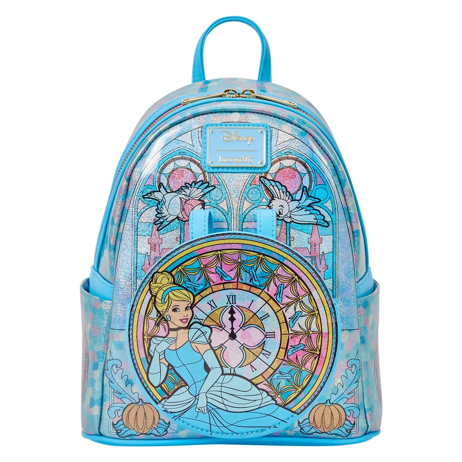 Loungefly Disney Princess Stained Glass Collection: Cinderella Mini-Backpack