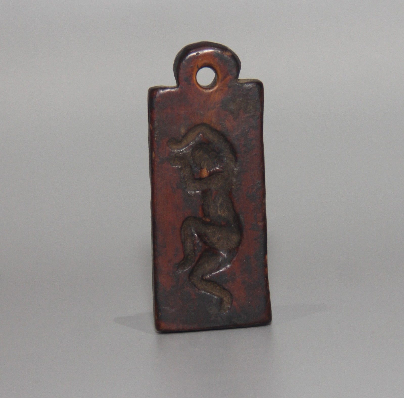 Rare Tibet 16th Century Old Antique Buddhist Carved Wood Bon Zanpar Temple-board