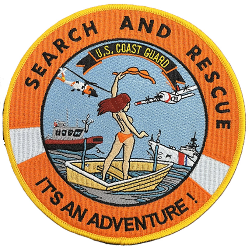 USCG Search and Rescue patch US Coast Guard USCG Search and Rescue patch US Coast Guard