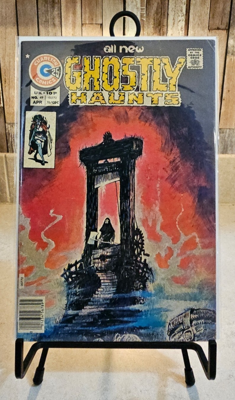 Ghostly Haunts #49 Charlton Comics 1976 Tom Sutton Cover Art