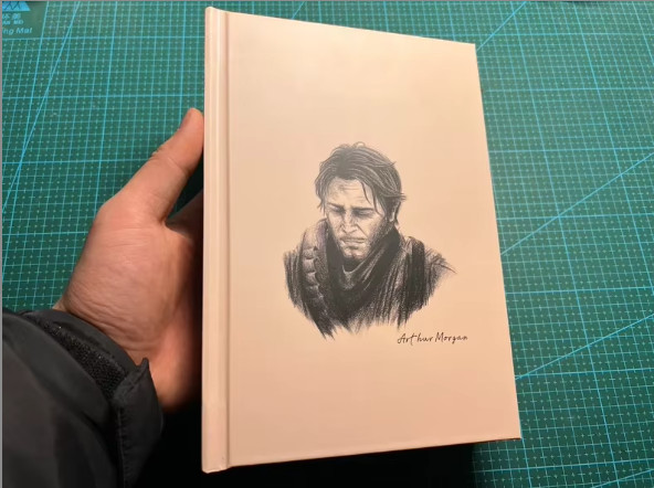 RDR2 Arthur Morgan Collector’s Diary | Rare Hardcover Edition | 622‑Page Gamer J RDR2 Arthur Morgan Collector’s Diary | Rare Hardcover Edition | 622‑Page Gamer J