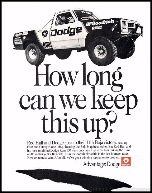1991 Dodge Ram Truck Race Vintage Advertisement Print Art Car Ad J63 1991 Dodge Ram Truck Race Vintage Advertisement Print Art Car Ad J63