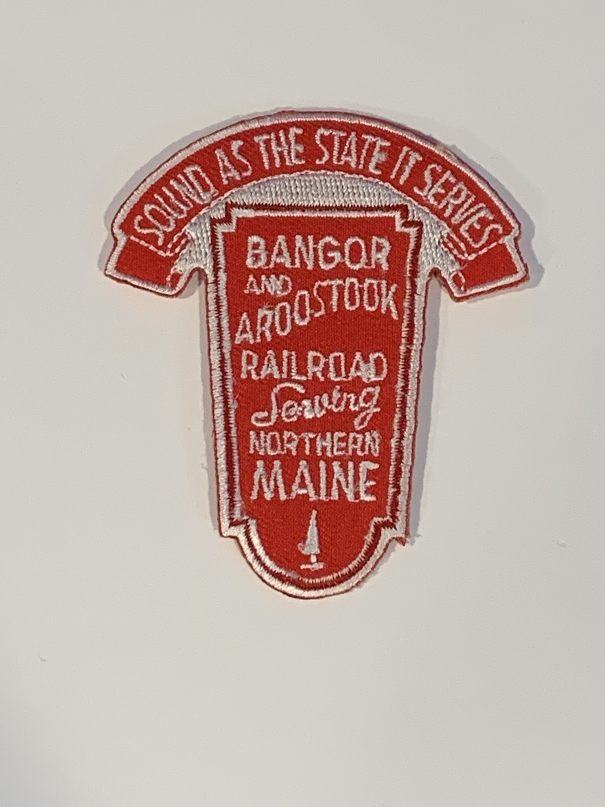 Patch - Logo - Bangor and Aroostook Railroad (BAR)