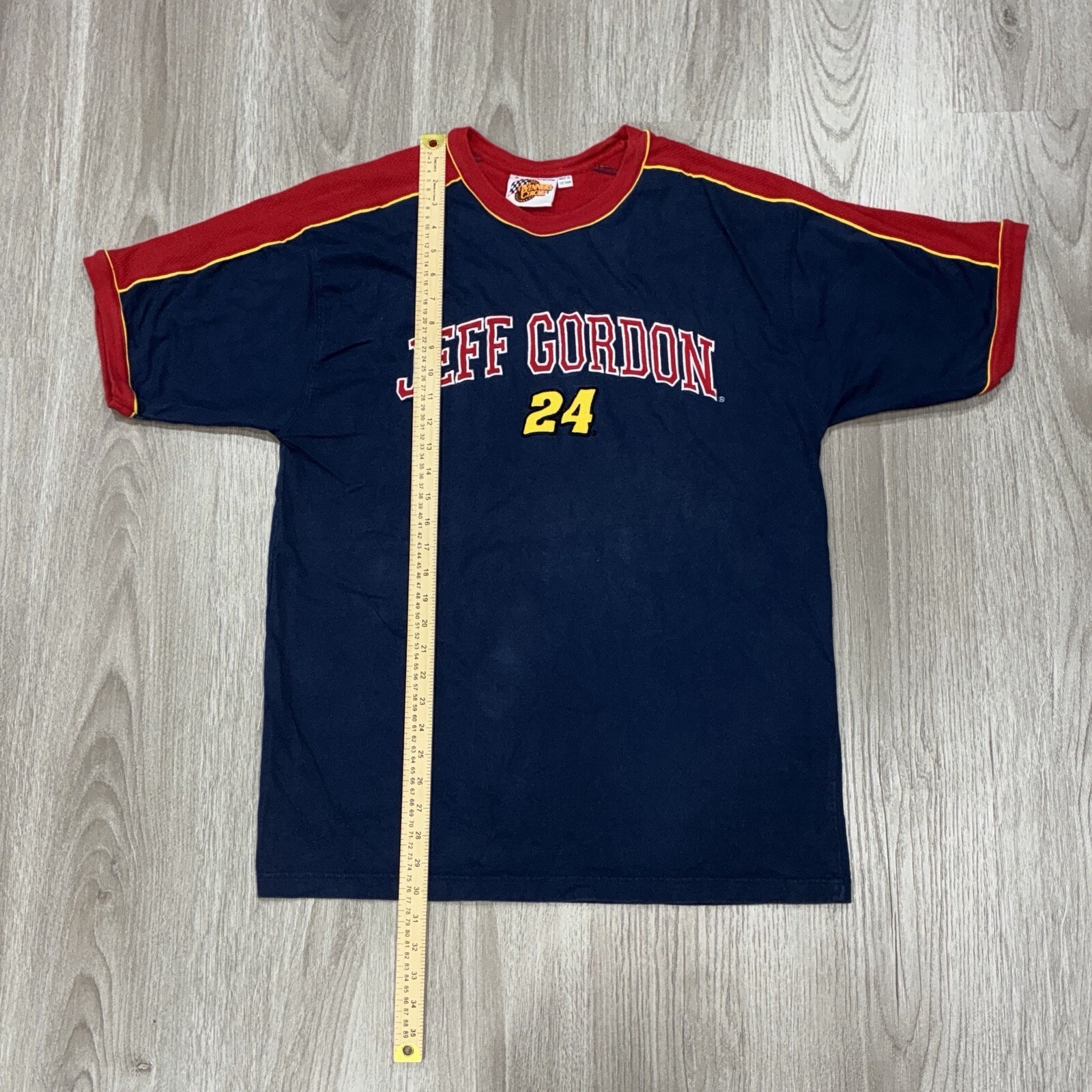 Vintage 2000s Winners Circle Jeff Gordon 24 NASCAR Racing Shirt Navy Red Mens M Vintage 2000s Winners Circle Jeff Gordon 24 NASCAR Racing Shirt Navy Red Mens M