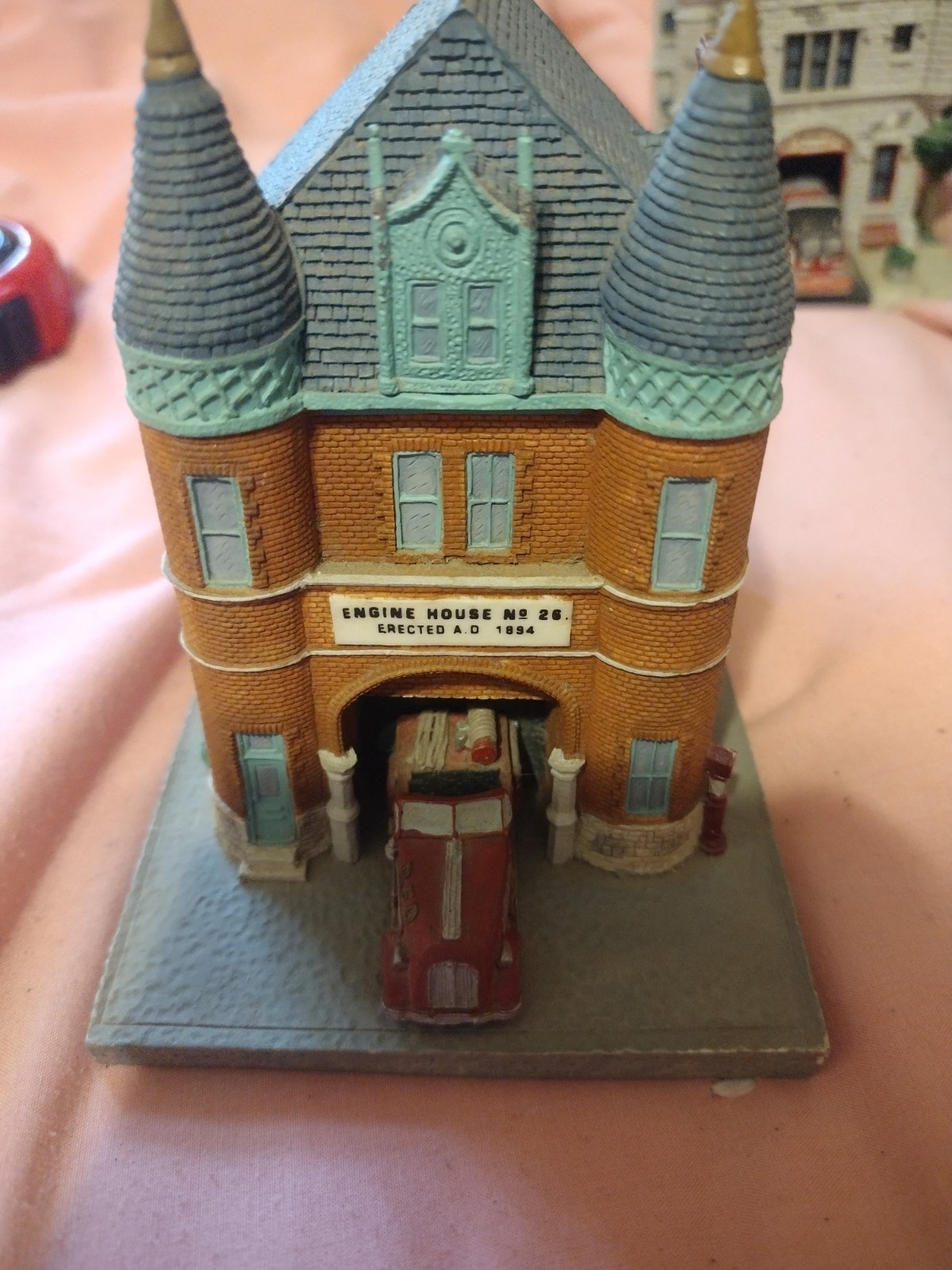 Danbury Mint Engine House No 26 Buffalo New York Classic American Firehouses