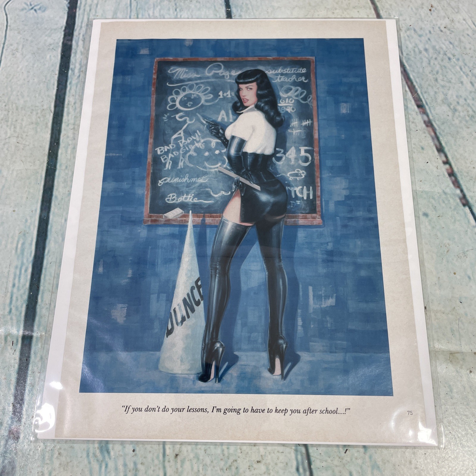 2004 Sexy Lady Legs Hot Body Bettie Vtg Print Ad/Poster Pinup Art Magazine Page 2004 Sexy Lady Legs Hot Body Bettie Vtg Print Ad/Poster Pinup Art Magazine Page