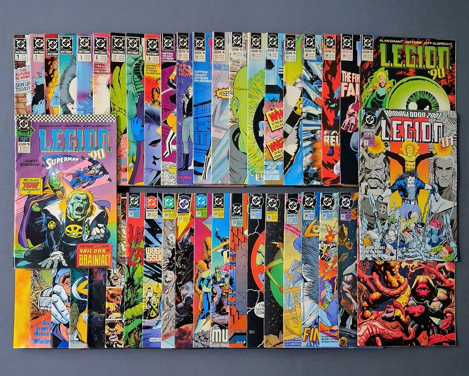 L.E.G.I.O.N '89 #1-69 + Annuals #1,2,3,5 L.E.G.I.O.N '89 #1-69 + Annuals #1,2,3,5