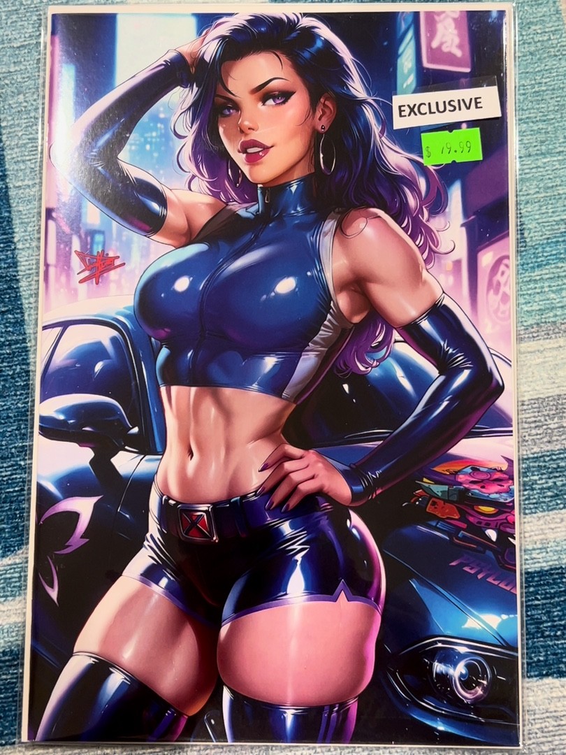 🍑 Psylocke Cosplay VIRGIN NICE
