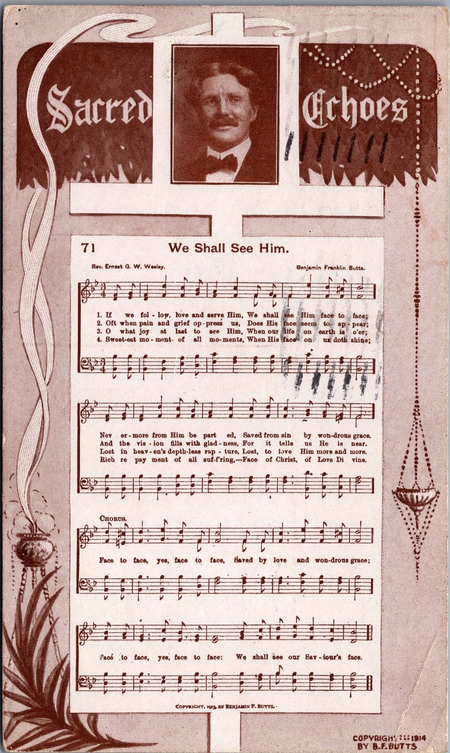 1914 Rev. Ernest G. W. Wesley \